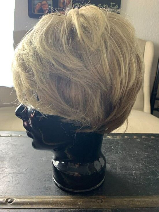 NIB Jon Renau Short Wig Model #5448 Gina Color 22F16 main image 12